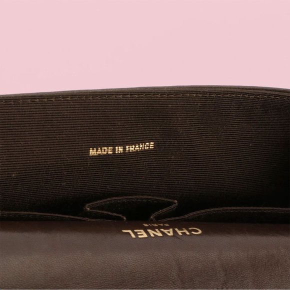 RARE - Chanel Vintage Small 24k Gold Reissue Chain Double Flap Bag - Picture 6 of 9